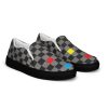 Abstract Tides – Men’s slip-on canvas shoes – Men’s slip-on canvas shoes