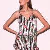 Cherry Rose Ruffle Cami