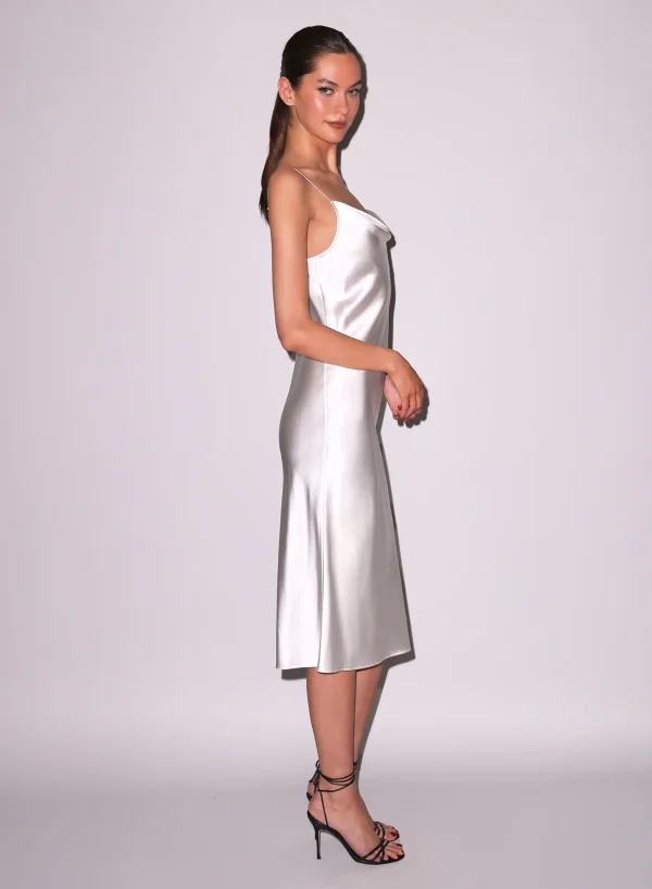 Cowl Neck Slip Dress