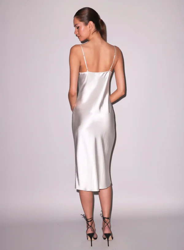 Cowl Neck Slip Dress