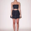 Denim Flare Skirt