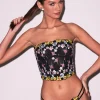 Poplin Bustier Top