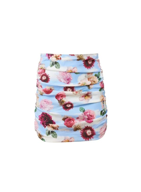 Georgette Ruched Skirt