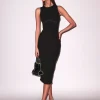 Hourglass Rib Midi Dress