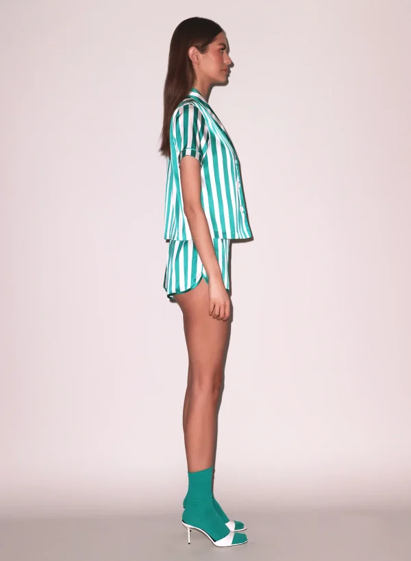 Riviera Stripe PJ Short