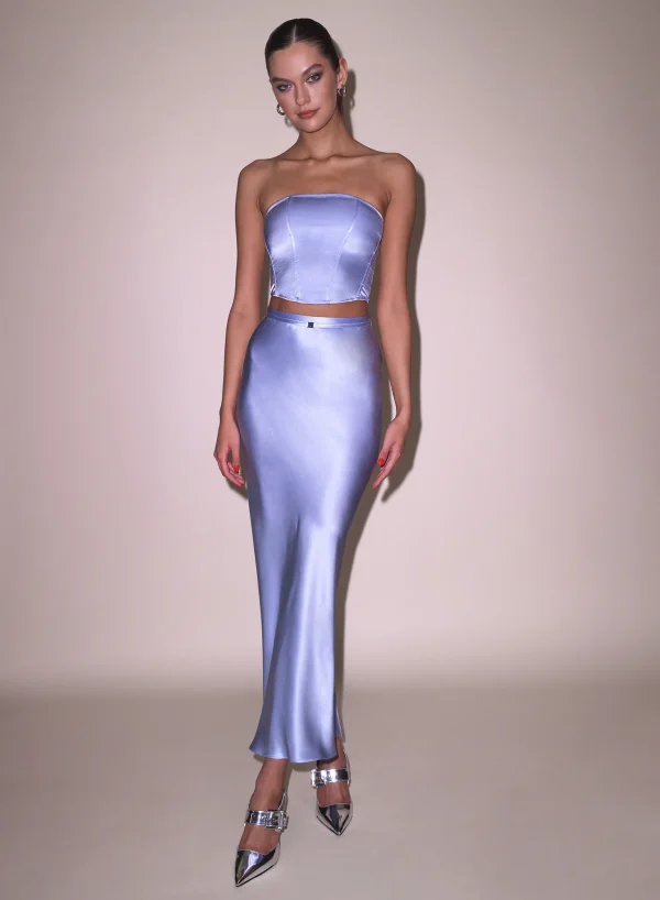 Silk Corset Top