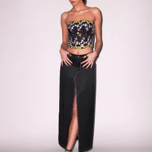 Silk Maxi Skirt