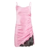 Silk Ruched Dress
