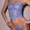 Whitney Embroidery Corset Top