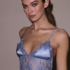 Whitney Embroidery Longline Triangle Bra